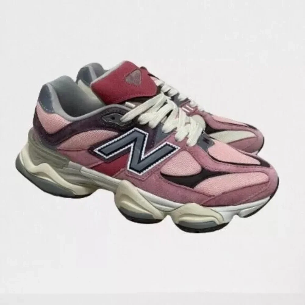 New Balance NWOT Men's 9060 Sea Salt Cherry Blossom U9060TRU Sneakers Size 8.5 - Picture 2 of 10